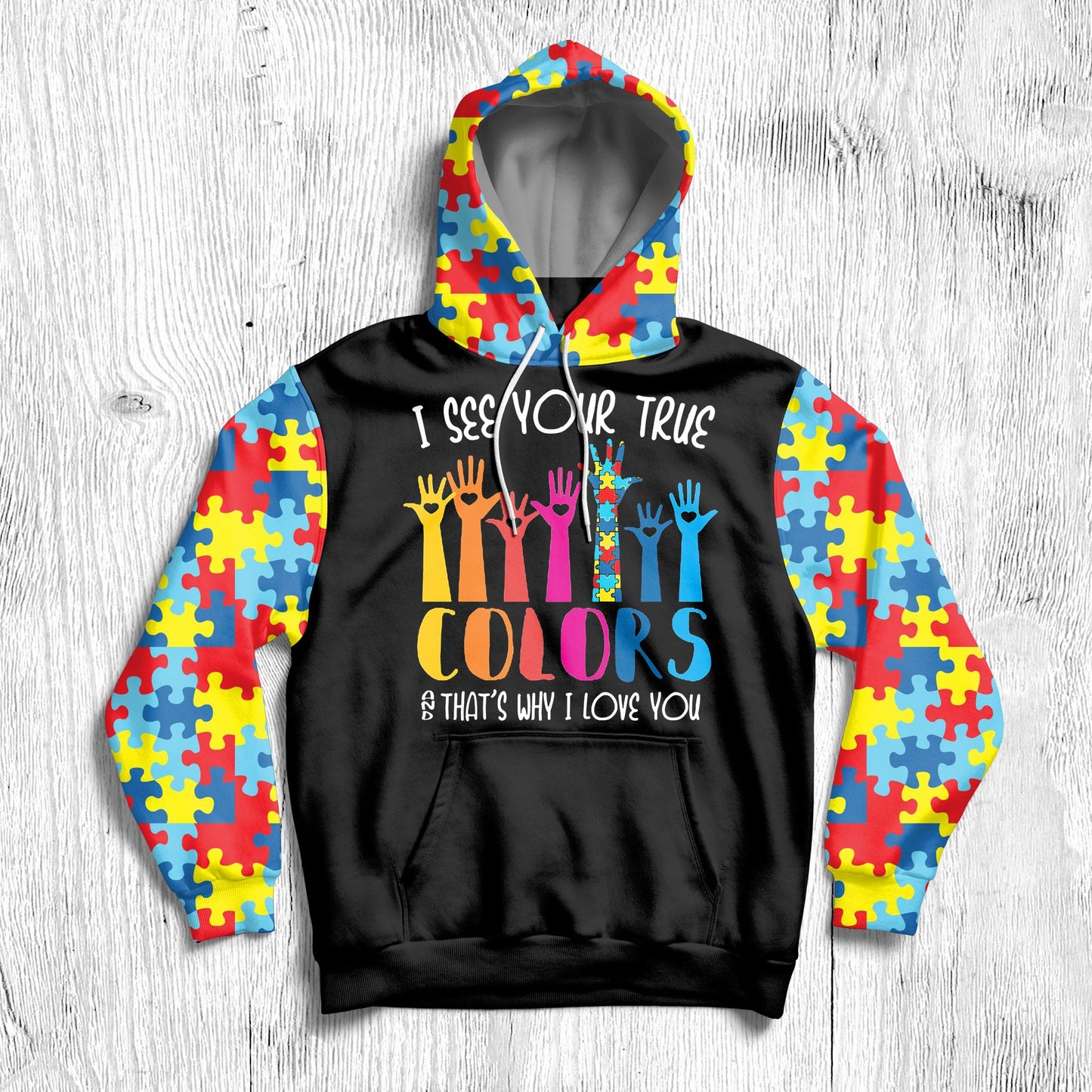 Autism Awareness TG5910 - All Over Print Unisex Hoodie unisex womens & mens, couples matching, friends, funny family christmas holiday hoodie gifts (plus size available)