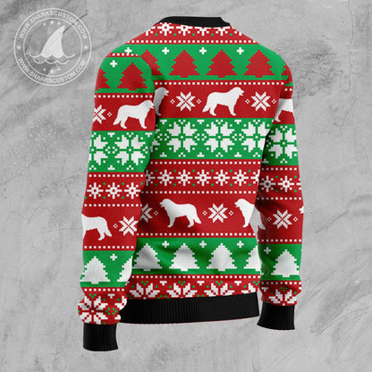 Bernese Mountain Dog Family D2409 Ugly Christmas Sweater