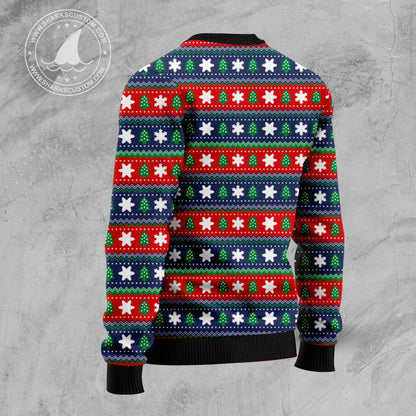 Carolling Sharks HZ92308 Ugly Christmas Sweater