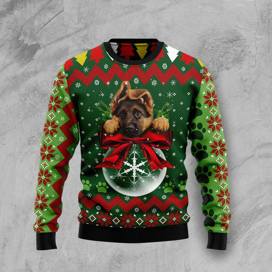 German Shepherd Christmas T249 Ugly Christmas Sweater