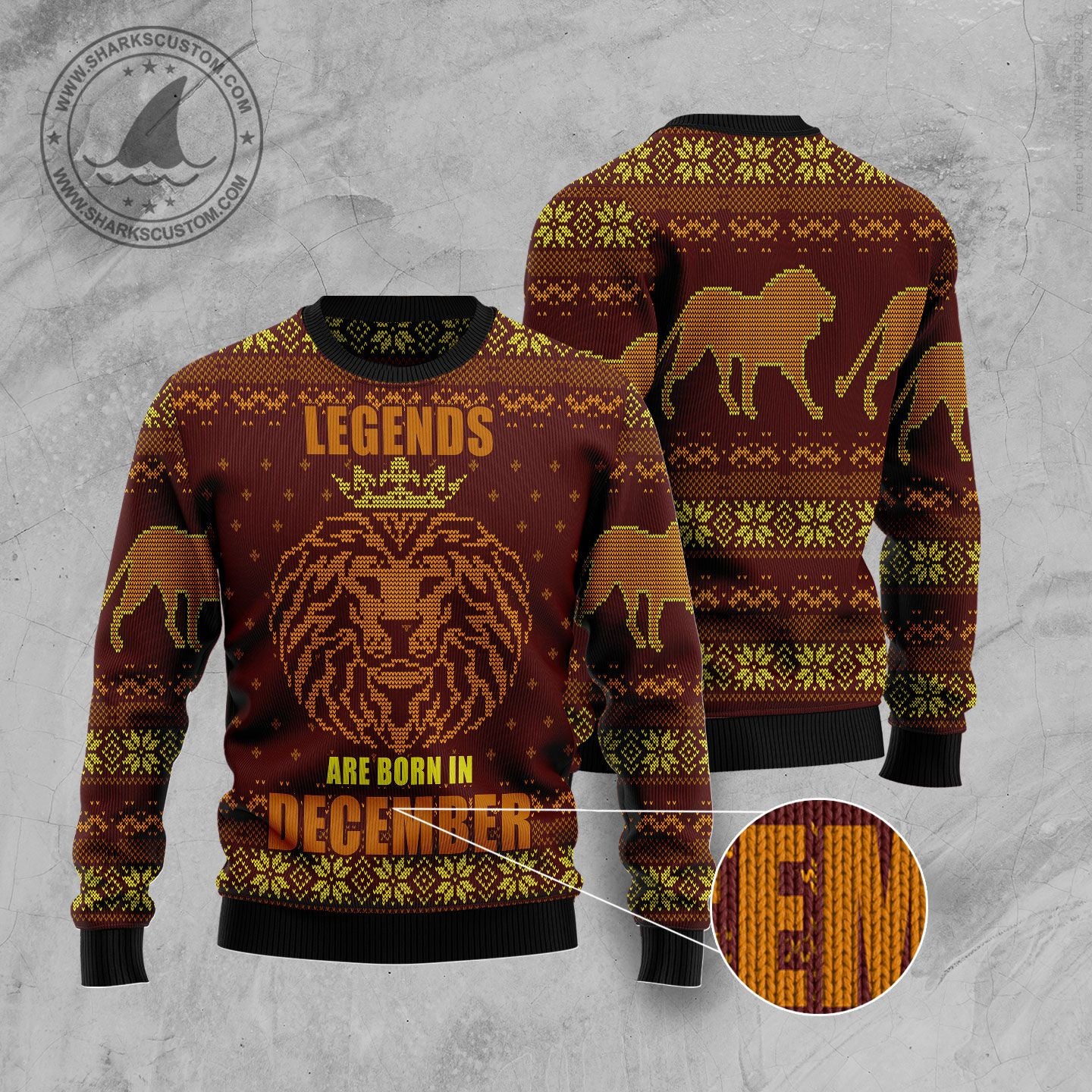 Legends December T259 Ugly Christmas Sweater