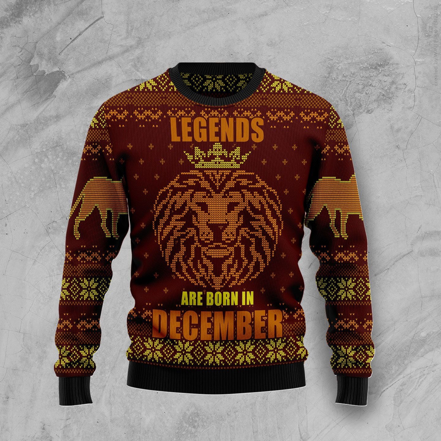 Legends December T259 Ugly Christmas Sweater