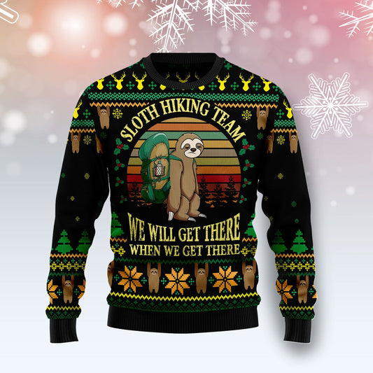 Sloth Team Holiday T259 Ugly Christmas Sweater