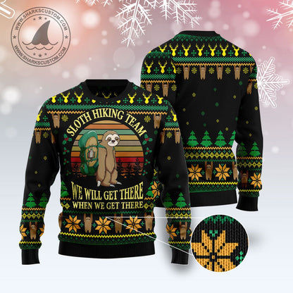 Sloth Team Holiday T259 Ugly Christmas Sweater