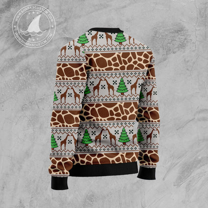 Giraffe Family Christmas T259 Ugly Christmas Sweater