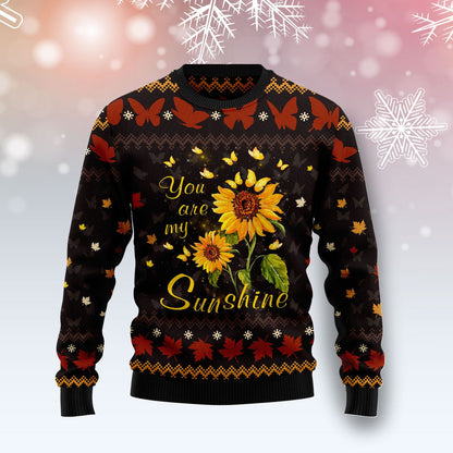 Butterfly Sunshine T289 Ugly Christmas Sweater