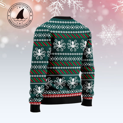 Merry Octomas TY289 Ugly Christmas Sweater