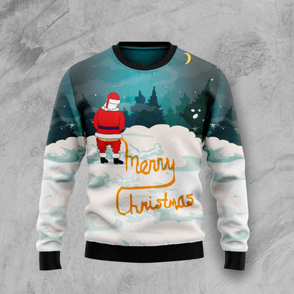 Santa Merry Christmas HT92408 Ugly Christmas Sweater