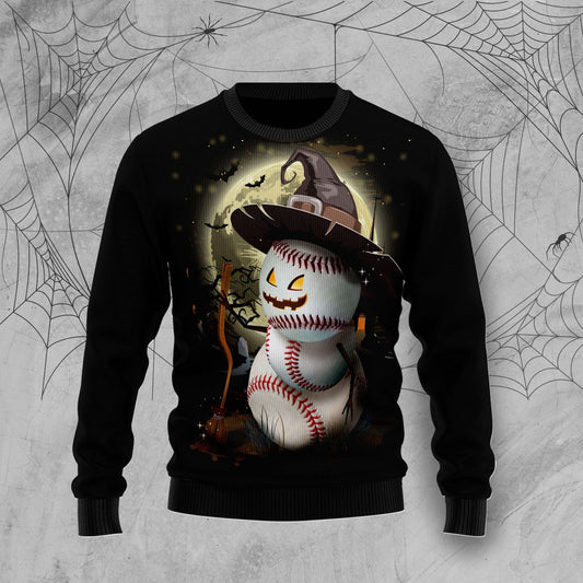 Baseball Witch T289 Halloween Sweater