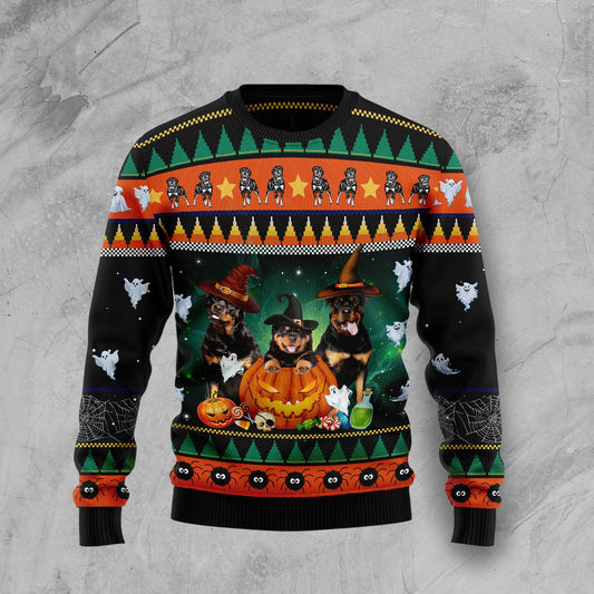 Rottweiler Halloween T289 Halloween Sweater