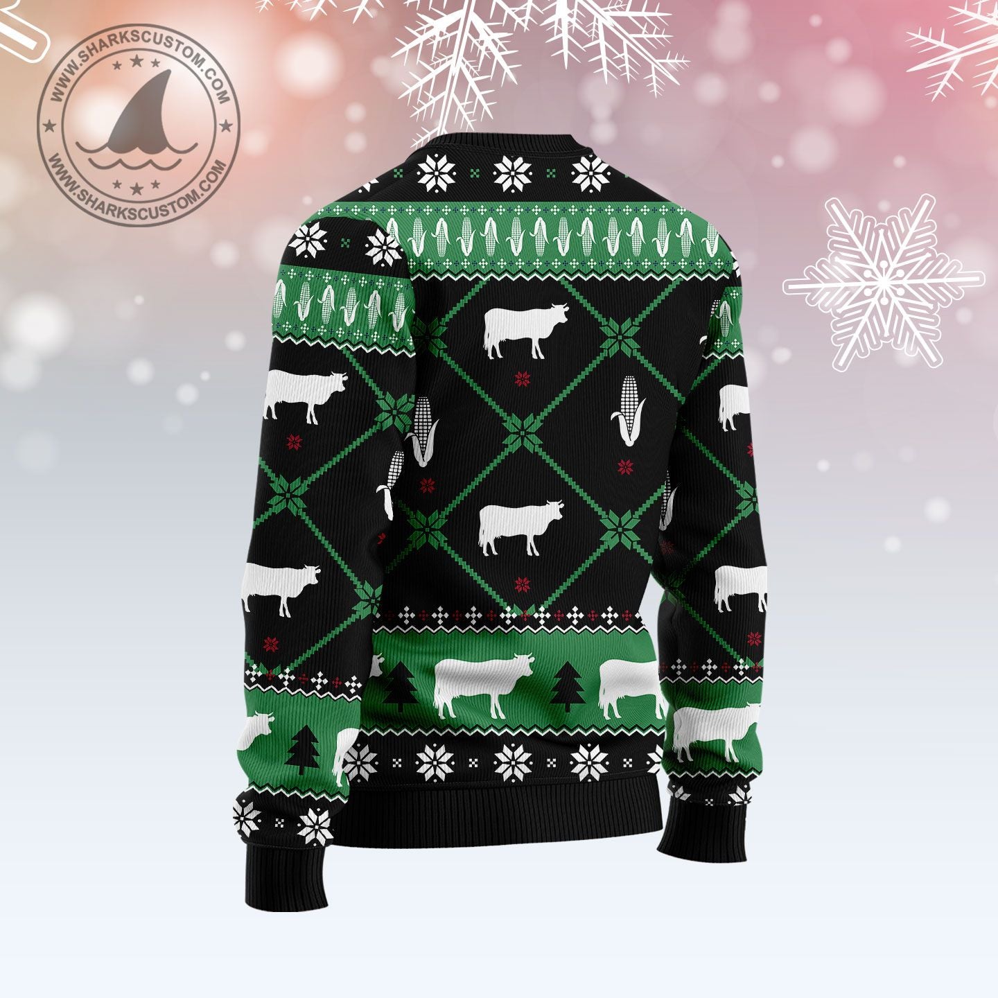 Iowa USA Symbols Pattern T299 Ugly Christmas Sweater