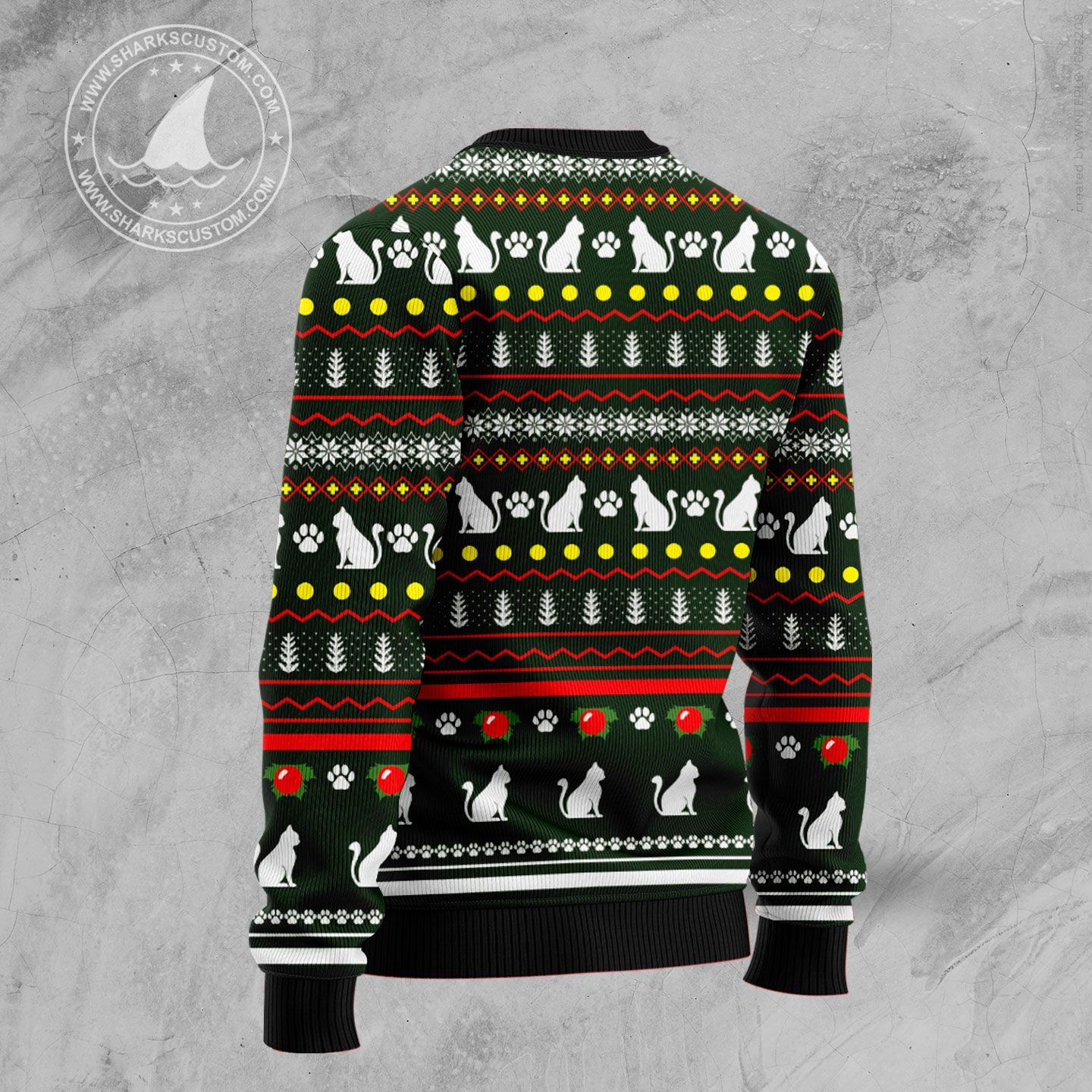 Meowy Catmas TY299 Ugly Christmas Sweater