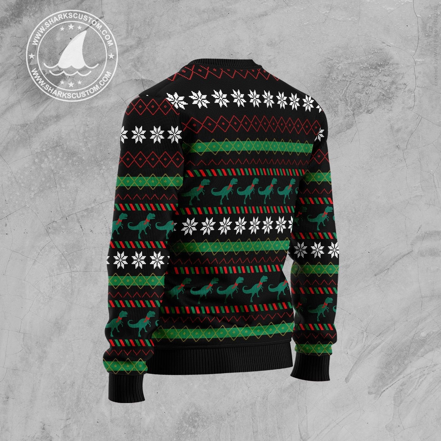 T-rex Drink G5929 Ugly Christmas Sweater