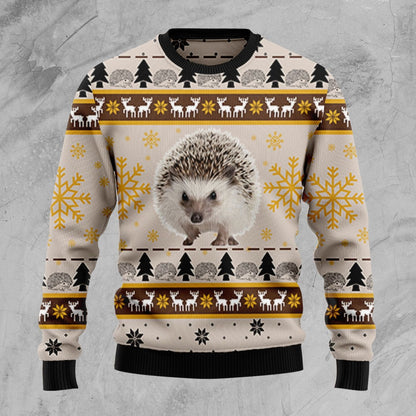 Cute Hedgehog D3009 Ugly Christmas Sweater