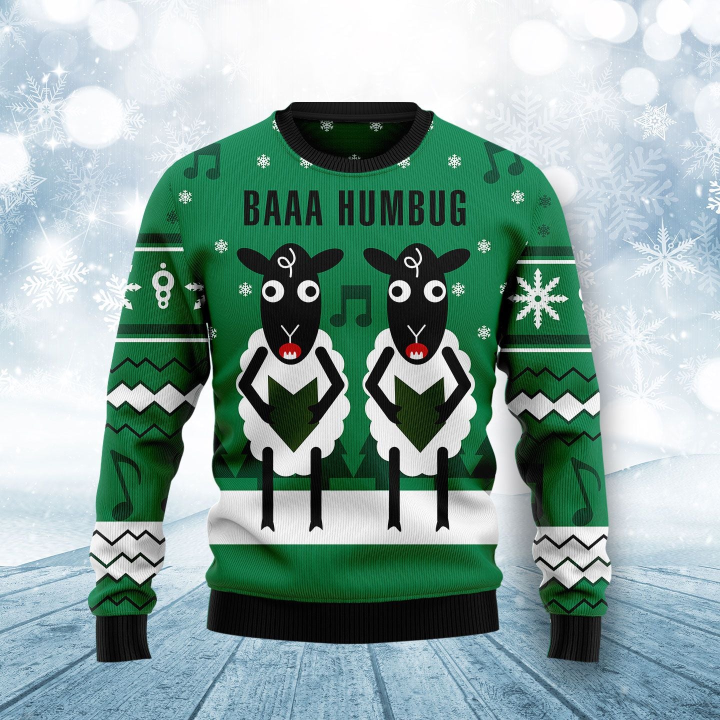 Sheep HZ92807 Ugly Christmas Sweater