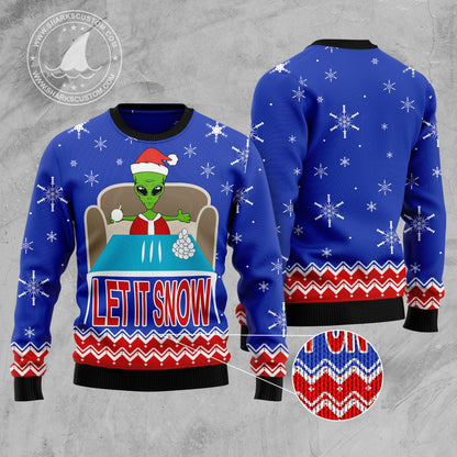 Let It Snow T110 Ugly Christmas Sweater