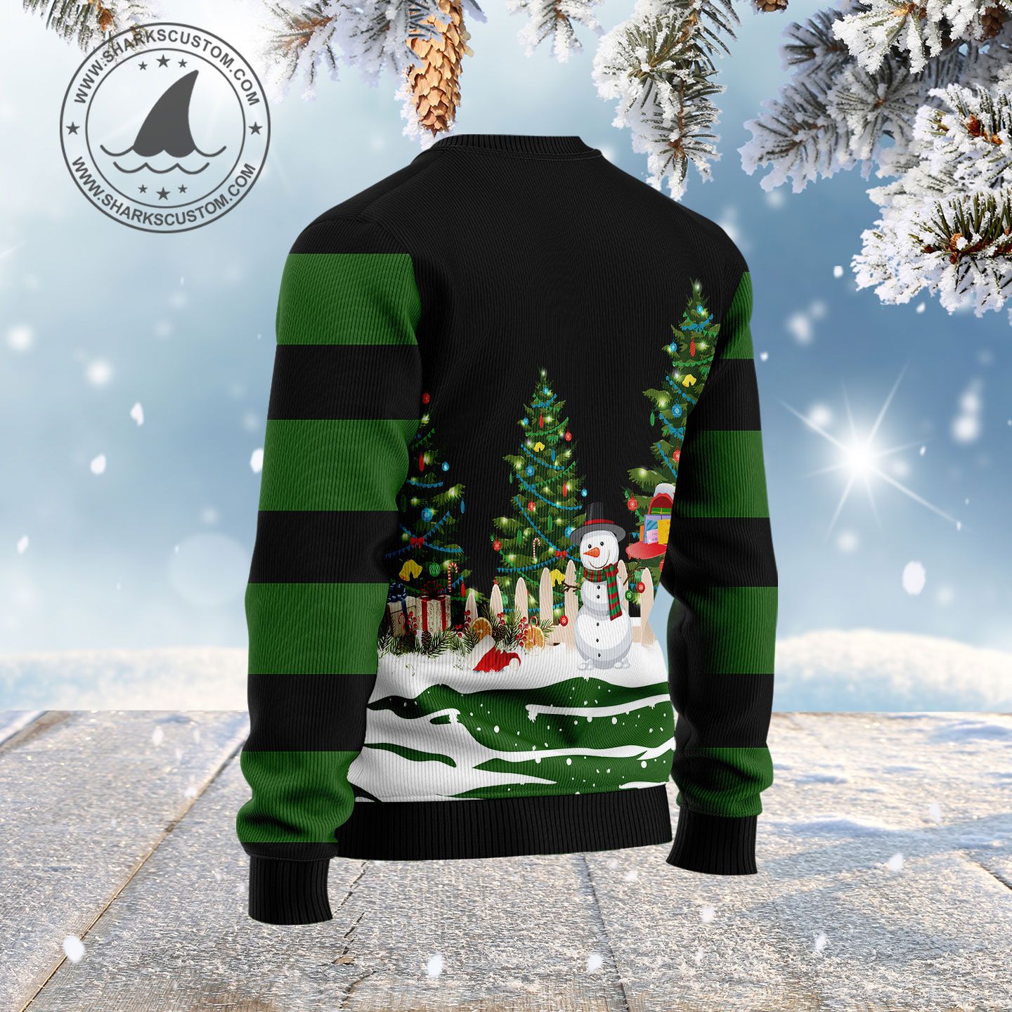 Merry Christmas Bulldog HZ100202 Ugly Christmas Sweater unisex womens & mens, couples matching, friends, funny family sweater gifts (plus size available)