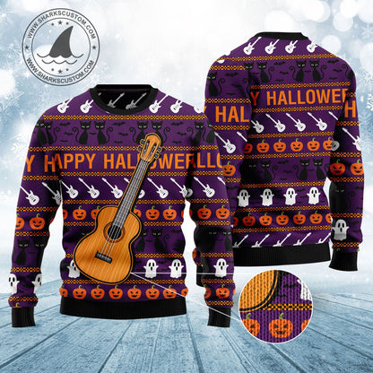 Guitar H100104 Ugly Halloween Sweater