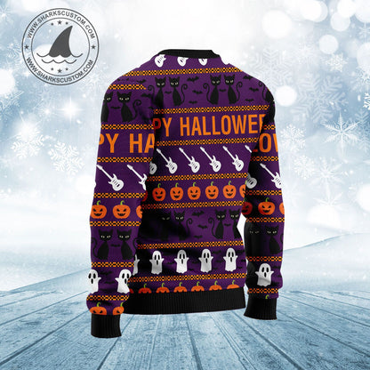 Guitar H100104 Ugly Halloween Sweater