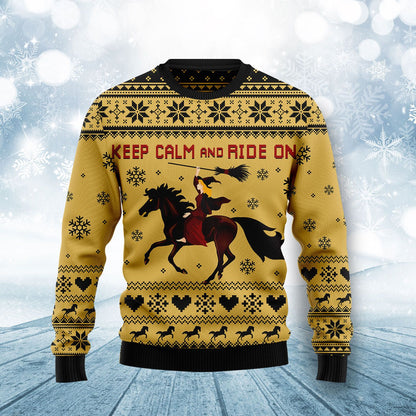 Horse Lover H100105 Ugly Halloween Sweater