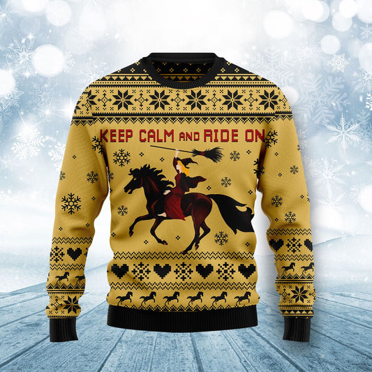 Horse Lover H100105 Ugly Halloween Sweater