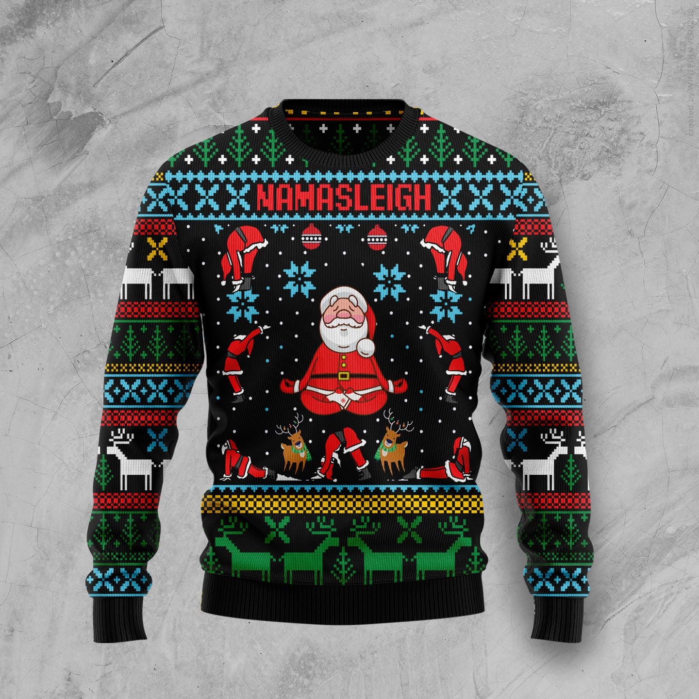 Namasleigh HT100104 Ugly Christmas Sweater