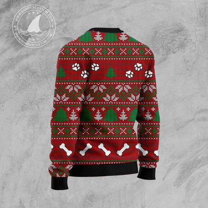 Dog Make Me Happy Humans Make My Head Hurt HT100122 Ugly Christmas Sweater