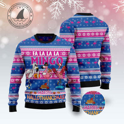 Fa La La La Mingo G5106 Ugly Christmas Sweater