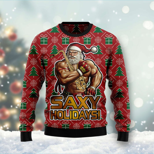 Saxy Holidays HT101304 Ugly Christmas Sweater