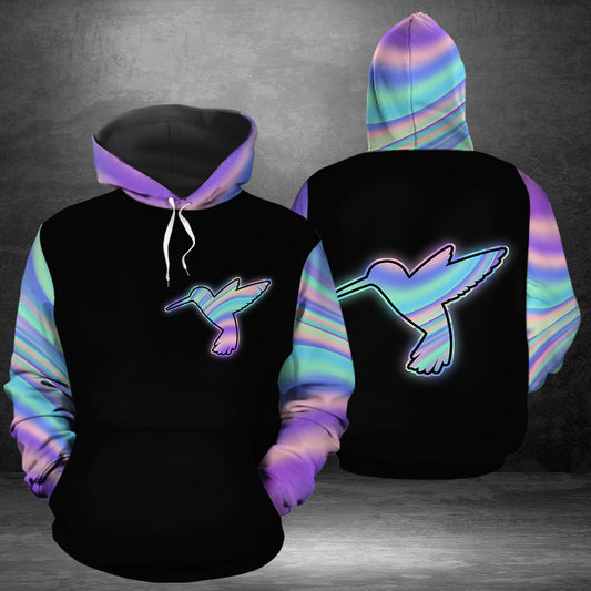 Amazing Light Hummingbird HZ113024 unisex womens & mens, couples matching, friends, funny family sublimation 3D hoodie christmas holiday gifts (plus size available)