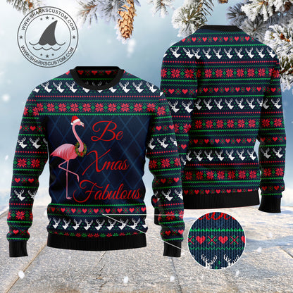 Be Xmas Fabulous HT051115 Ugly Christmas Sweater