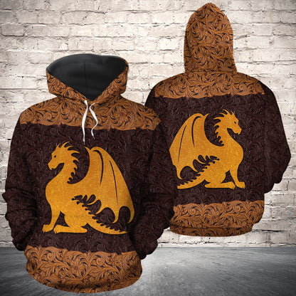 Awesome Dragon HZ121612 unisex womens & mens, couples matching, friends, funny family sublimation 3D hoodie christmas holiday gifts (plus size available)