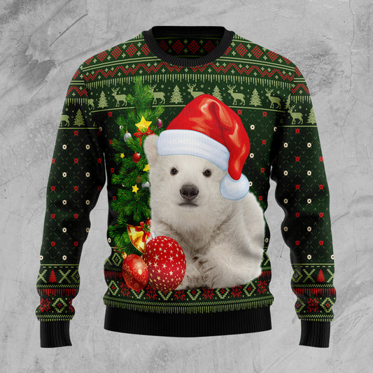 Polar Bear Cute Christmas D2610 Ugly Christmas Sweater