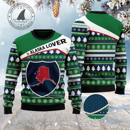 Alaska Lover HZ101604 Ugly Christmas Sweater