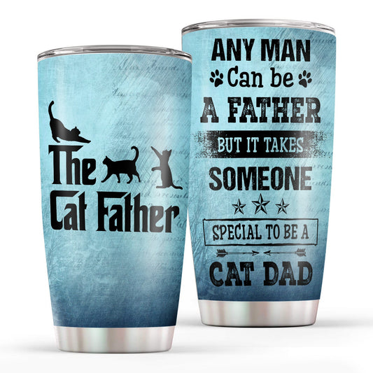 The Cat Father Special To Be A Cat Dad 20Oz Tumbler