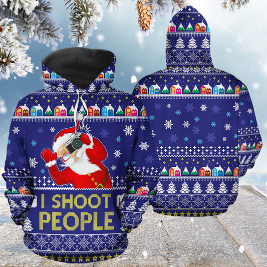 Photograph I Shoot People HT161124 - All Over Print Unisex Hoodie