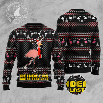 Reindeers Are So Last Year HT100709 Ugly Christmas Sweater