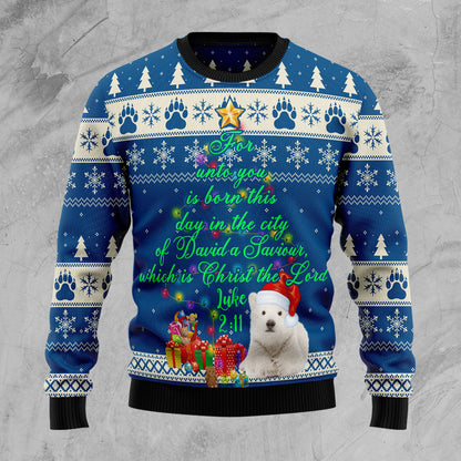 Polar Bear Have a Merry Christmas D2610 Ugly Christmas Sweater