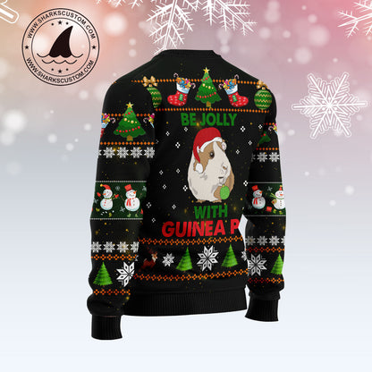 Guinea Pig Be Jolly TY2110 Ugly Christmas Sweater