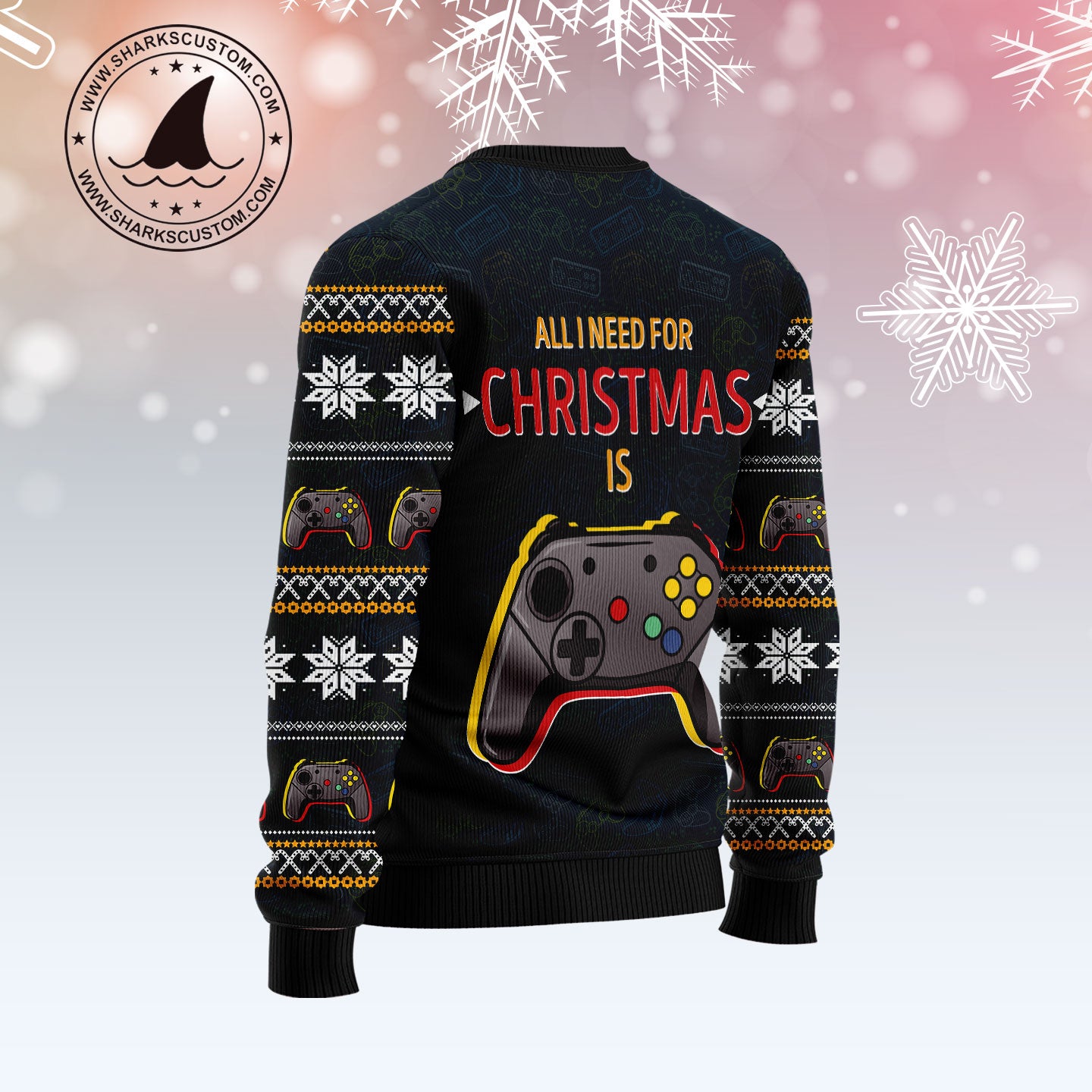 Games All I Need TY2310 Ugly Christmas Sweater