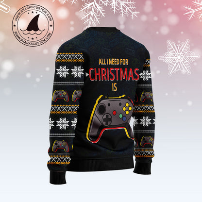 Games All I Need TY2310 Ugly Christmas Sweater