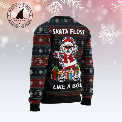 Santa Floss TY2310 Ugly Christmas Sweater