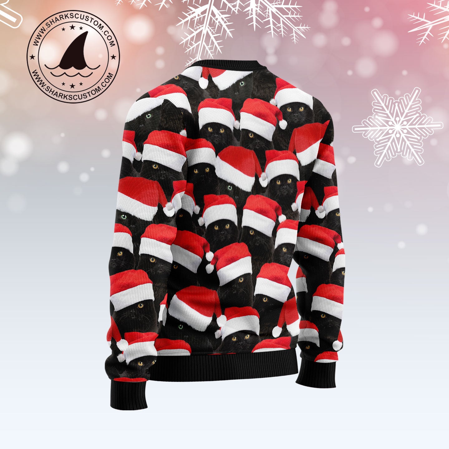 Black Cat Group TY2610 Ugly Christmas Sweater