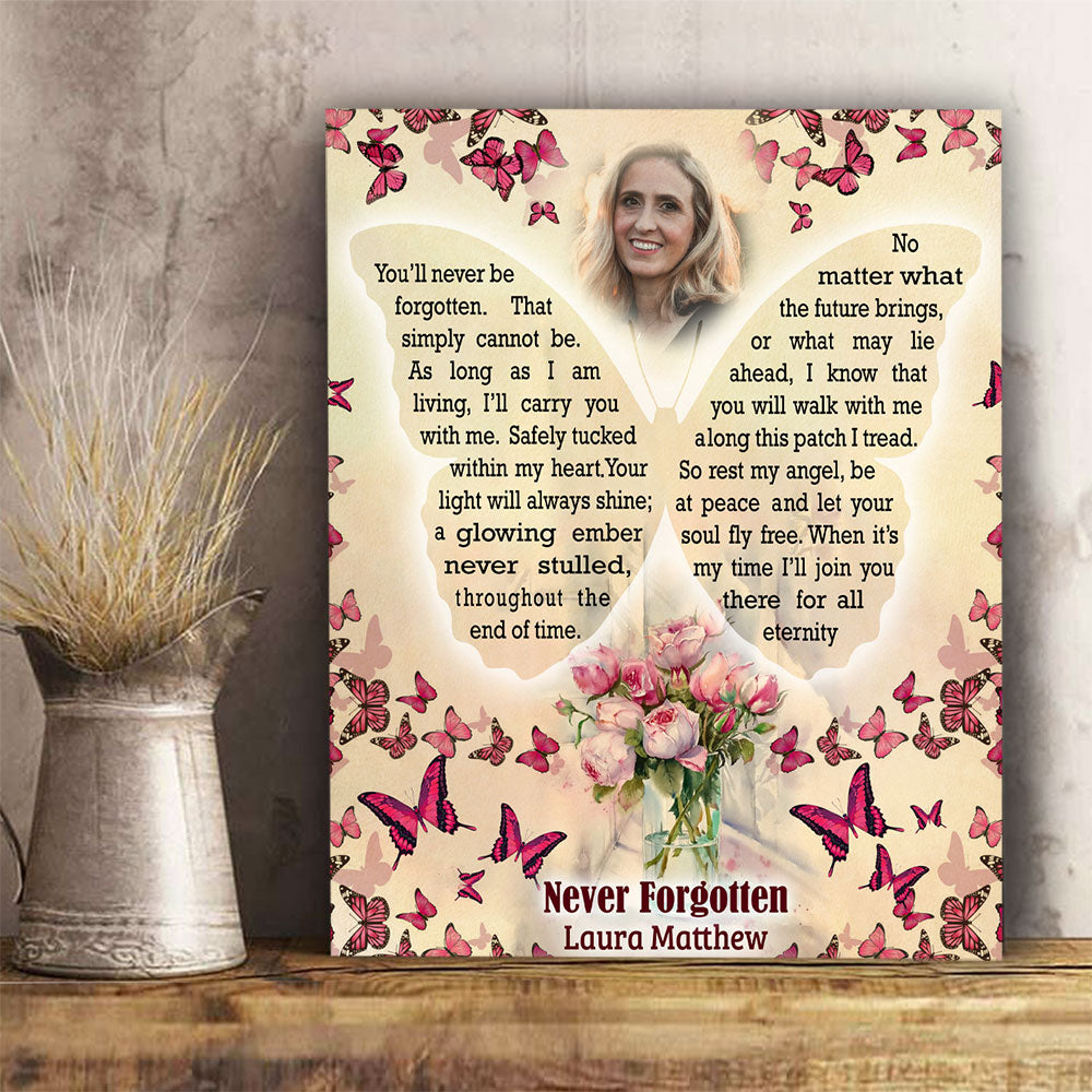 Never Forgotten TY0503214 PersonalizedWitch Canvas