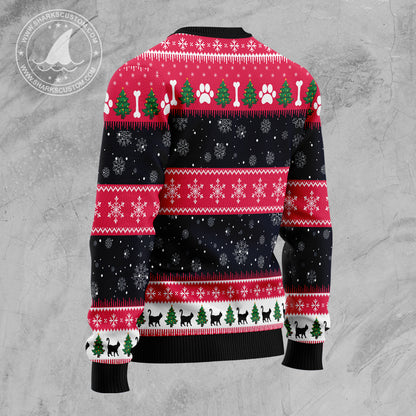 Cats In Winter D2610 Ugly Christmas Sweater