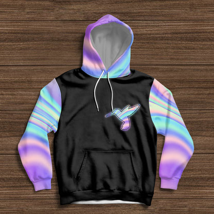 Amazing Light Hummingbird HZ113024 unisex womens & mens, couples matching, friends, funny family sublimation 3D hoodie christmas holiday gifts (plus size available)