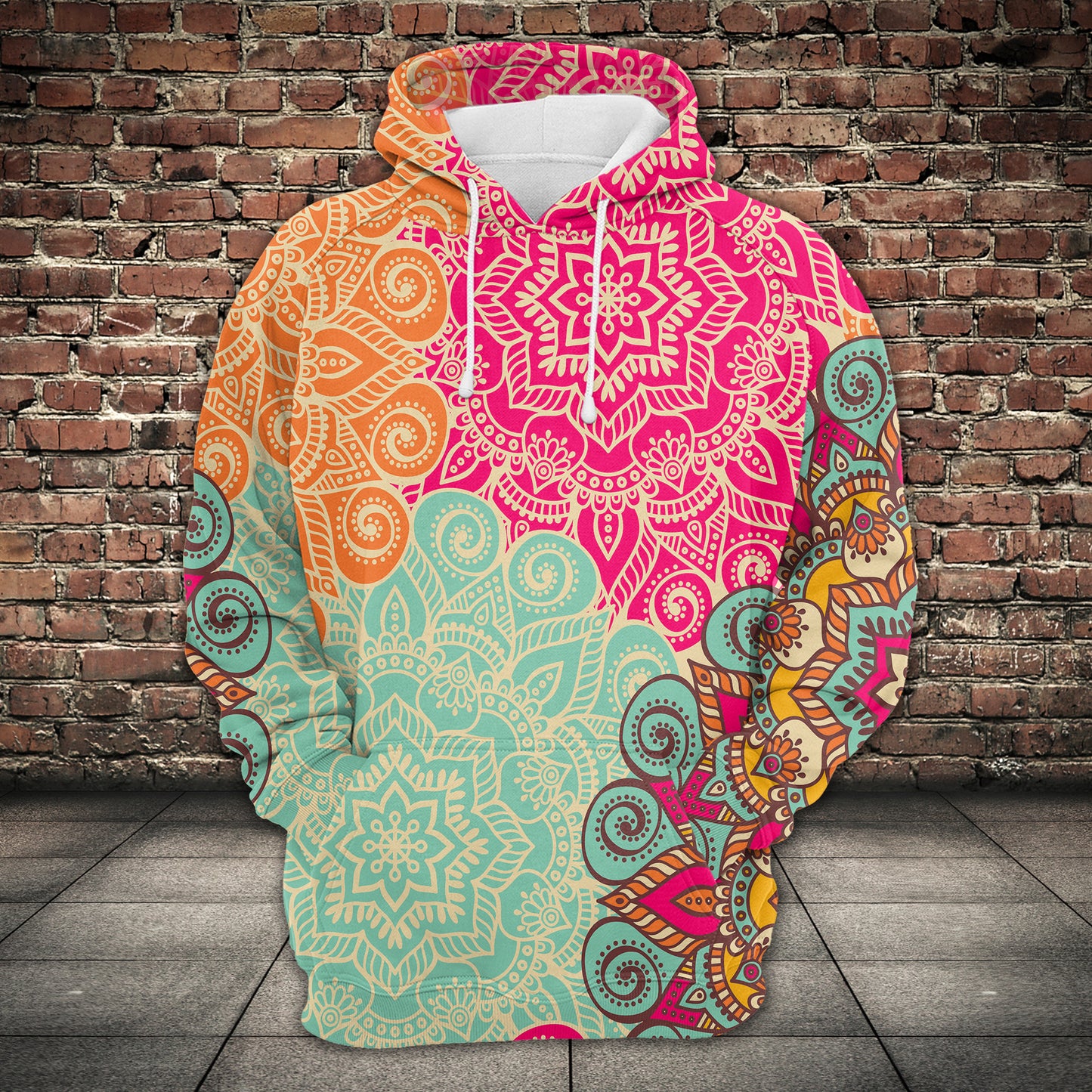 Mandala H7613 - All Over Print Unisex Hoodie