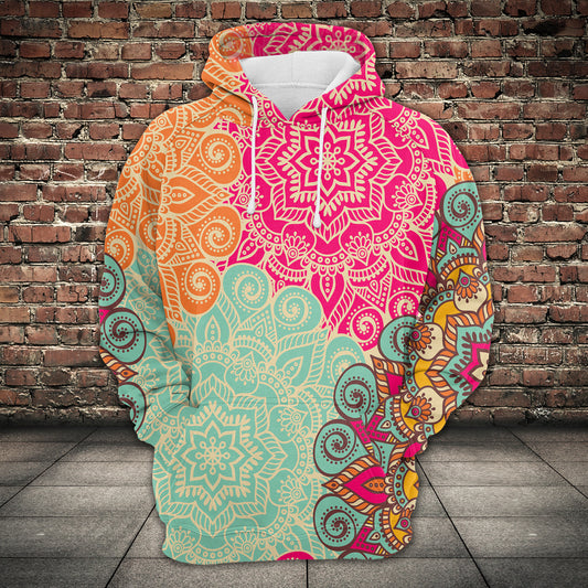 Mandala H7613 - All Over Print Unisex Hoodie