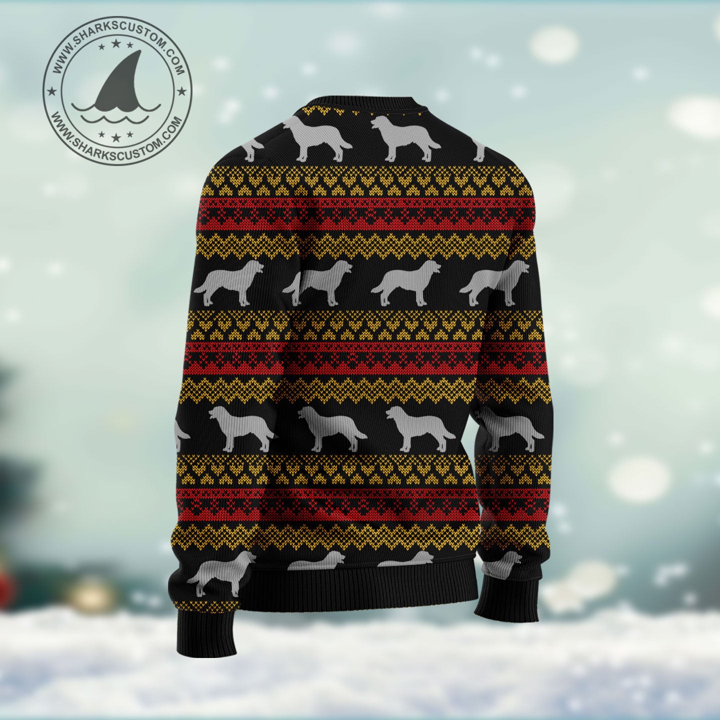 Labrador Retriever HT071202 Ugly Christmas Sweater unisex womens & mens, couples matching, friends, funny family ugly christmas holiday sweater gifts (plus size available)