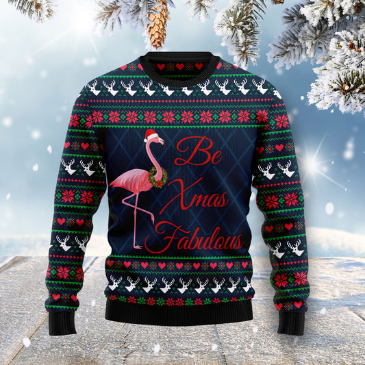 Be Xmas Fabulous HT051115 Ugly Christmas Sweater
